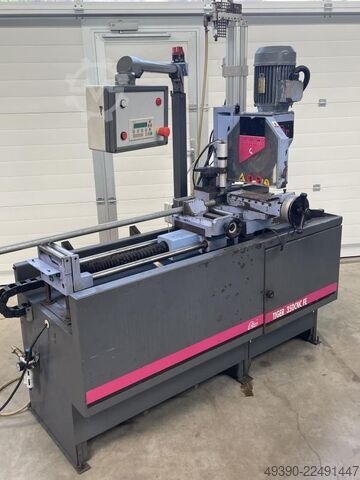 Fierăstrău circular automat pentru tăiere la unghi (cu disc, la rece) MEP Tiger 350 CNC FE