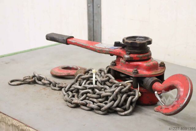 Guincho de corrente de alavanca 3 a weissenfels Kettenlänge 4 m