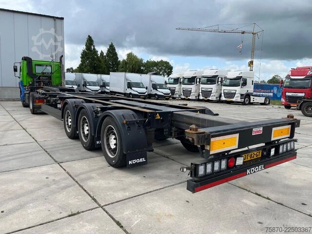 Transport af containere Kögel PORT 40 SIMPLEX 20