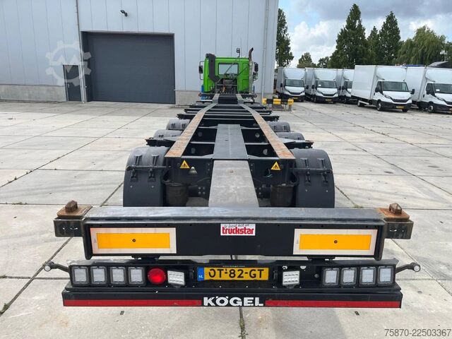 Transport af containere Kögel PORT 40 SIMPLEX 20