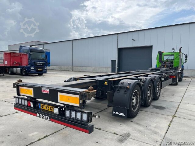 Transport af containere Kögel PORT 40 SIMPLEX 20