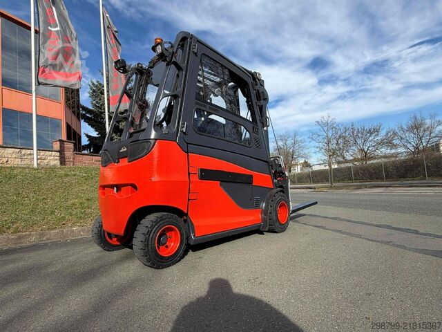 Elektrikli 4 tekerlekli forklift Linde E35HL-01