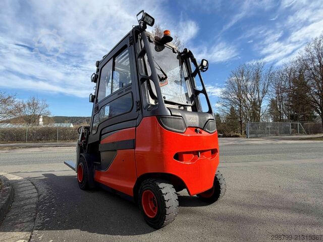 Elektrikli 4 tekerlekli forklift Linde E35HL-01