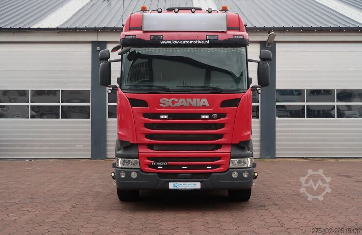 Sistema de braço de gancho Scania R490 8X4*4/ RETARDER/ FULL AIR/ JOAB 24T HOOK/ ...