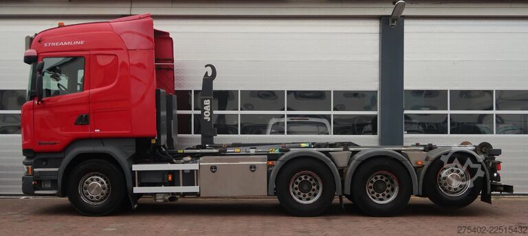 Sistema de braço de gancho Scania R490 8X4*4/ RETARDER/ FULL AIR/ JOAB 24T HOOK/ ...