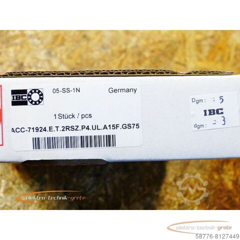Component IBC 75 Lager - ! -