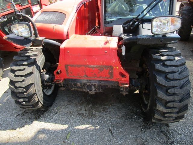Telehandler krut Manitou MT 625 - 6m 2,5 Ton. mit Palettengabel + Schnellwe