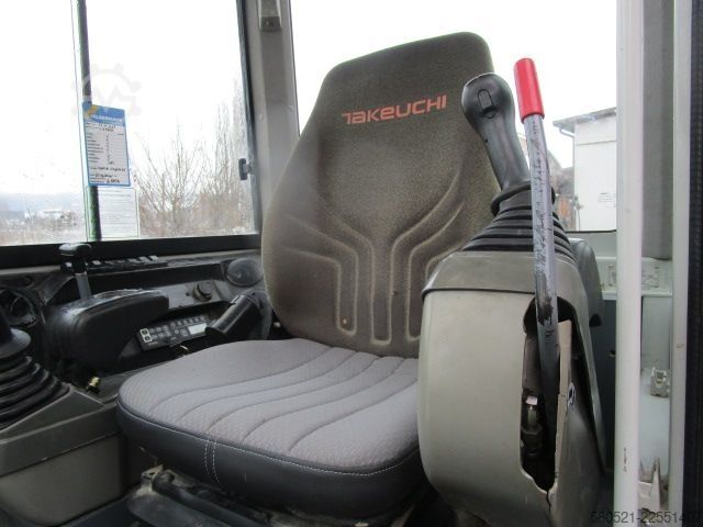 Mini bager Takeuchi TB 230 - POWERTILT + hydr. Schnellwechsler + 4 Löf