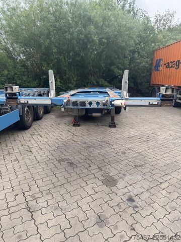 Semi-remorque à carrosserie interchangeable WEB-TRAILER Web-Trailer Genset Kühlagrigat 3x Vorhanden