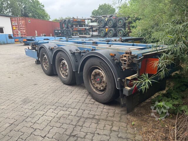 Semi-remorque à carrosserie interchangeable WEB-TRAILER Web-Trailer Genset Kühlagrigat 3x Vorhanden