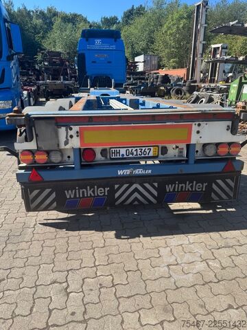 Semi-remorque à carrosserie interchangeable WEB-TRAILER Web-Trailer Genset Kühlagrigat 3x Vorhanden