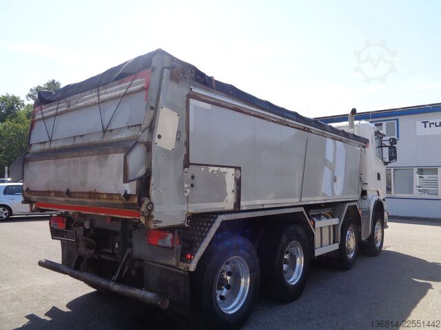 Wywrotka SCANIA R450 8x4 Schubboden/Abschiebemulde