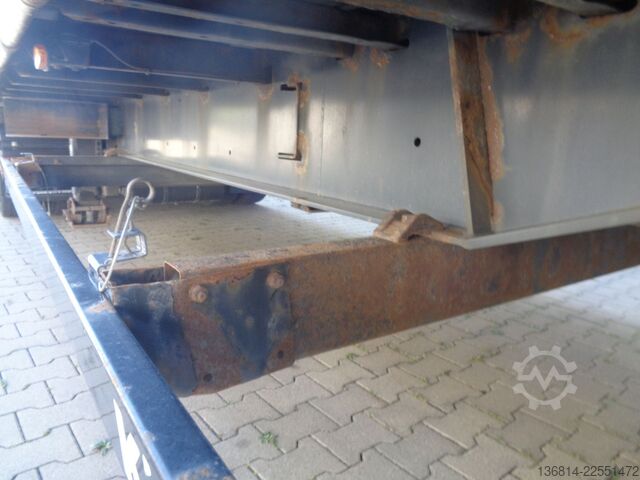 Naczepa otwarta z plandeką KÖGEL S24-1 Mega Liftachse 445/45 R19,5