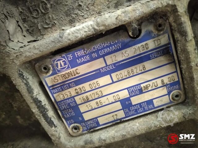 Versnellingsbak Daf Occ Versnellingsbak DAF 12AS2130TD voor onderdelen