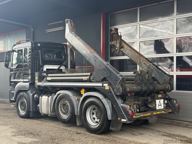Kippers vrachtauto MAN TGS 26.500 6X2 Retarder NAVI AHK Meiller