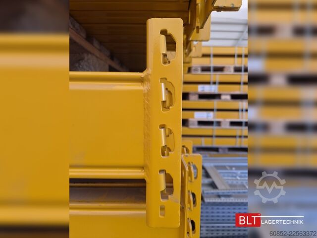 Estantes de paletes para serviços pesados 14 lfm STOW Palettenregale, H: 690cm Fachlast: 2250 kg, PNB0472, Regale