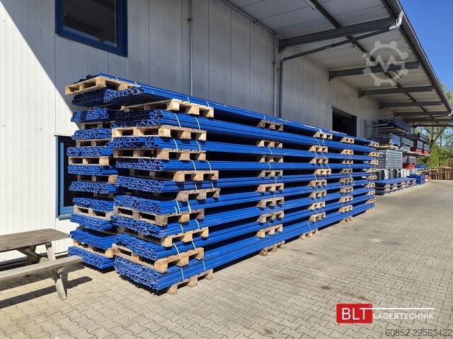 Nagy teherbírású polcos raklapállványok 50,40 lfm STOW Palettenregale, H: 690cm Fachlast: 2250 kg, PNB0472, Regale