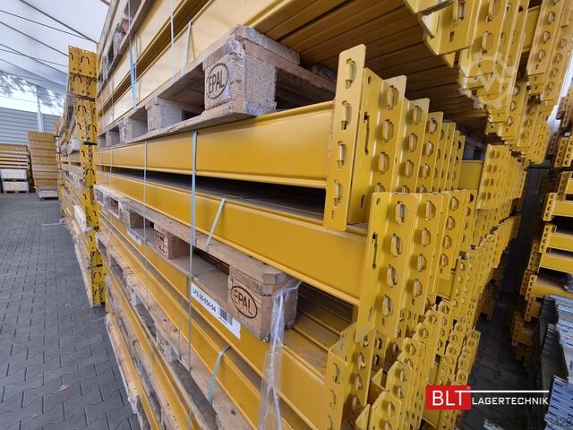 Nagy teherbírású polcos raklapállványok 50,40 lfm STOW Palettenregale, H: 690cm Fachlast: 2250 kg, PNB0472, Regale