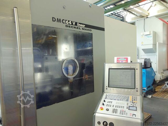 Függőleges CNC megmunkálóközpont Deckel Maho DMC 64V linear