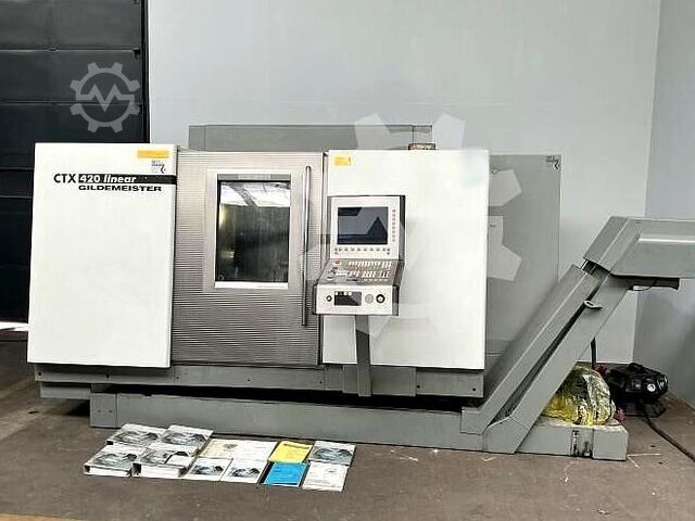 Tokarki poziome DMG Gildemeister CTX 420 linear 2003 DMG Gildemeister CTX 420 linear