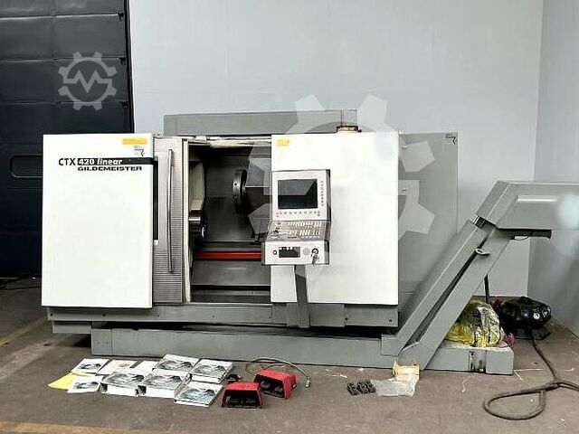 Tokarki poziome DMG Gildemeister CTX 420 linear 2003 DMG Gildemeister CTX 420 linear