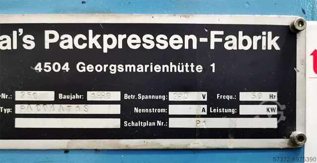 Kanalpresser PAAL PACOMAT 1S