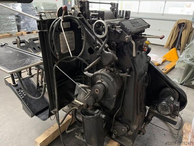 Heidelberg A3 GT smeltedigel Heidelberg Tiegel A3 GT