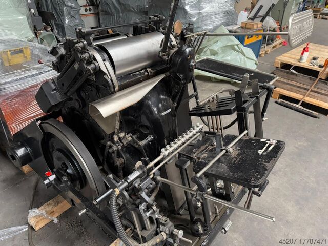 Heidelberg A3 GT smeltedigel Heidelberg Tiegel A3 GT