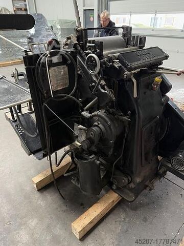 Heidelberg A3 GT smeltedigel Heidelberg Tiegel A3 GT
