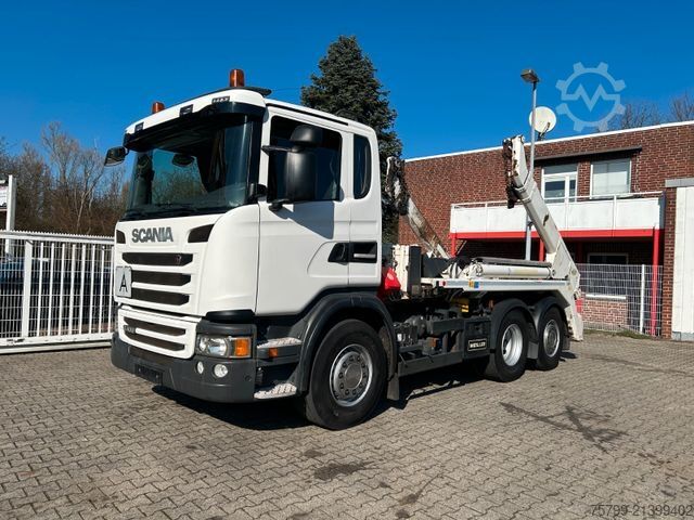 Billenőplatós teherautó SCANIA G400 MEILLER Absetzkipper  6x2