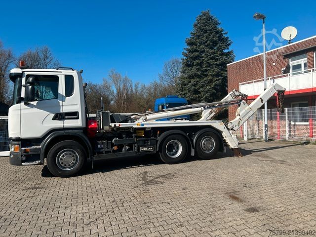 Billenőplatós teherautó SCANIA G400 MEILLER Absetzkipper  6x2