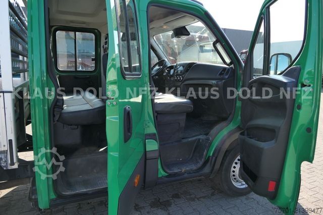 Kiepwagen bestelauto IVECO 35-180 Hi-Matic Kipper Doppelkabine Bordwände