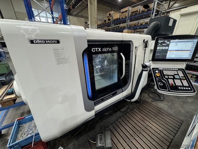 CNC-svarv - Universal DMG MORI CTX alpha 500