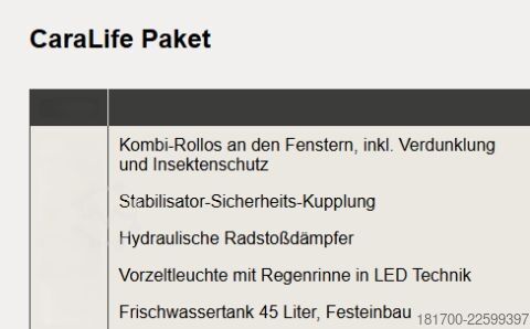 Caravana Weinsberg CaraLife 450 FU *1.500kg*Gas + Paket*