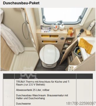 Caravana Weinsberg CaraLife 450 FU *1.500kg*Gas + Paket*