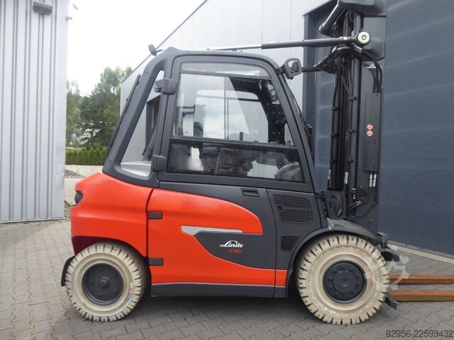 Elektro 4 Rad-Stapler Linde X50