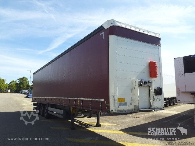 Auflieger mit Pritsche & Plane Schmitz Cargobull Semitrailer Curtainsider Standard