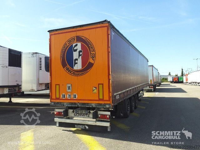 Auflieger mit Pritsche & Plane Schmitz Cargobull Semitrailer Curtainsider Standard