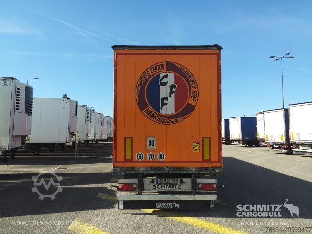 Auflieger mit Pritsche & Plane Schmitz Cargobull Semitrailer Curtainsider Standard