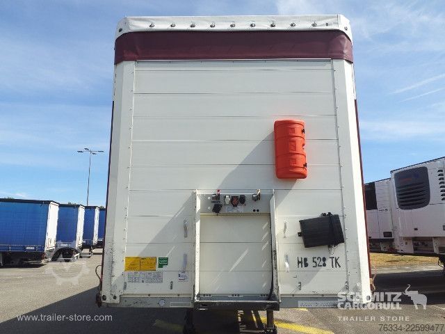 Auflieger mit Pritsche & Plane Schmitz Cargobull Semitrailer Curtainsider Standard