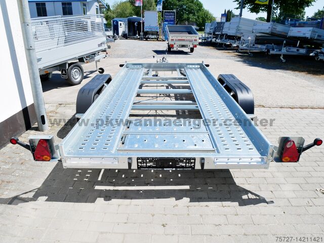 Autotransporter TEMA TEMARED CarFlat 4018U 400x185cm 2000kg Autotrailer ankippbar