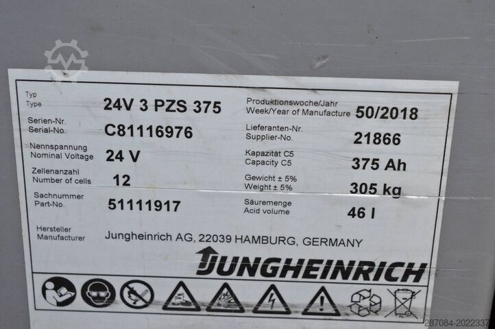 Palet istifleyici Jungheinrich ERC 214z