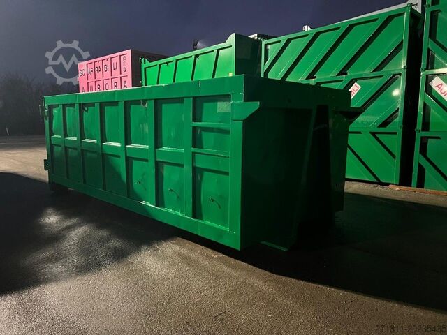 Hákový kontejner  CONTAINER SCARRABILE USATO A CIELO APERTO