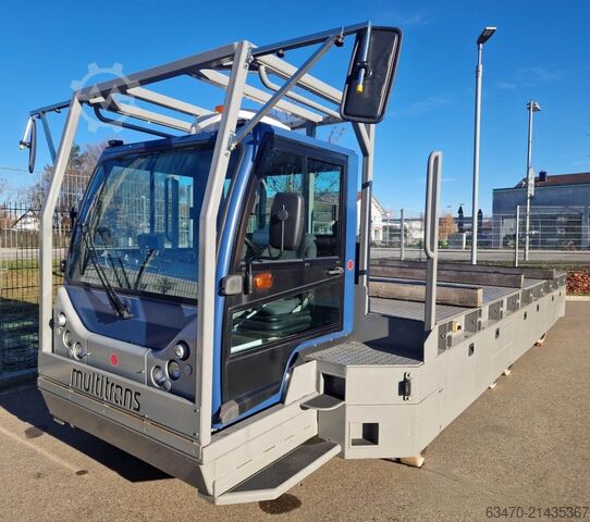 Elektrisk plattformvagn - lastkapacitet 40 t Multi-Trans SET 40