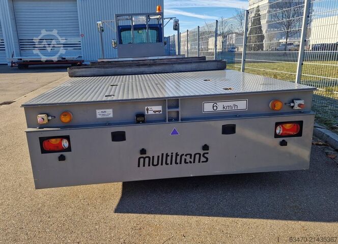 Elektrisk plattformvagn - lastkapacitet 40 t Multi-Trans SET 40