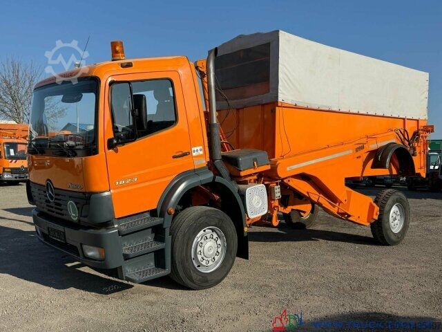 Samochód z wymienną zabudową Mercedes-Benz 1823 Ruthmann Cargoloader Niederflurhubwagen