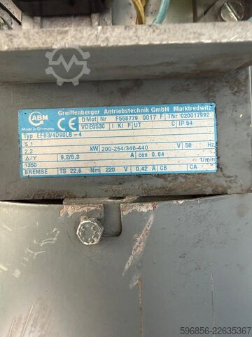 Villanymotor ABM Greiffenberger EFB3/4D90LB-4 2,2 kW ABM Greiffenberger EFB3/4D90LB-4 2,2 kW