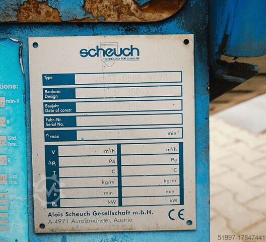 Ventilator Scheuch 17,05 kW
