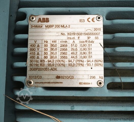 Ventilator Scheuch 17,05 kW