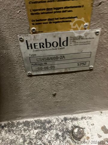 Snijmolen 22 kW met afzuiging en silo HERBOLD CS450/600-2A